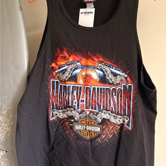 Vintage HARLEY DAVIDSON tank top XL daytona beach florida - Picture 2 of 4